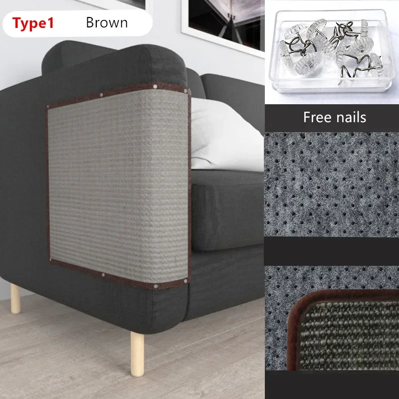 Arranhador para Gatos de Sisal com Proteção para Móveis - Imagem 4