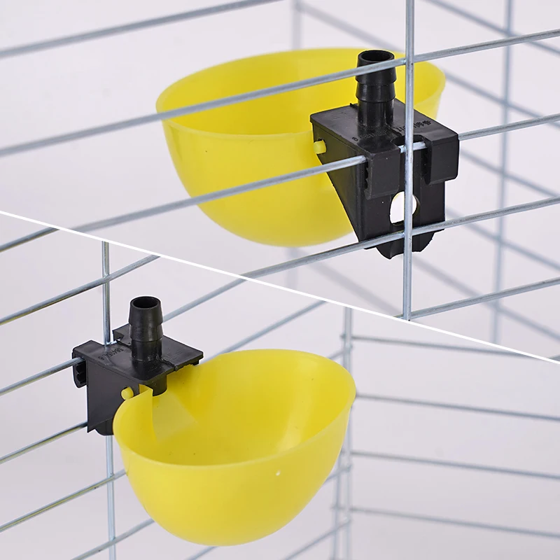 Bebedouro Automático para Aves 9,5 mm Plástico Branco - Imagem 5