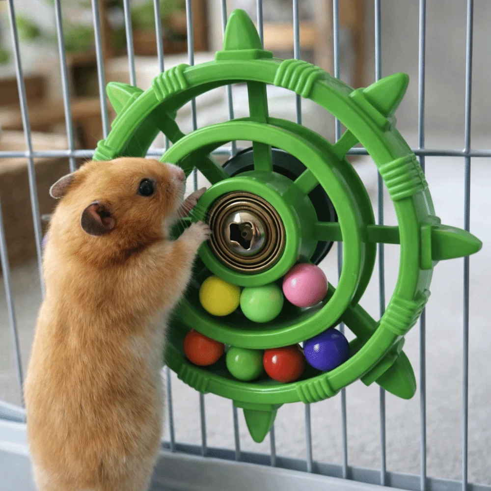 Brinquedo Giratório para Pássaros de PETG com 9,6 cm para Gaiola - Imagem 3