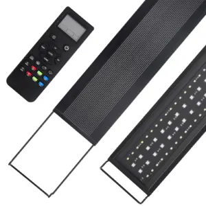 luminária led para aquário com controle remoto