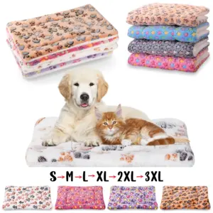 tapete de flanela para cães e gatos