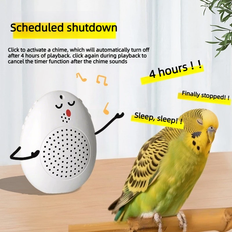 Máquina de Ensino para Pássaros com Temporizador para Treinamento de Fala - Image 3