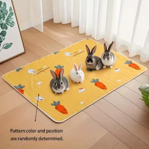 tapete sanitário reutilizável para coelhos
