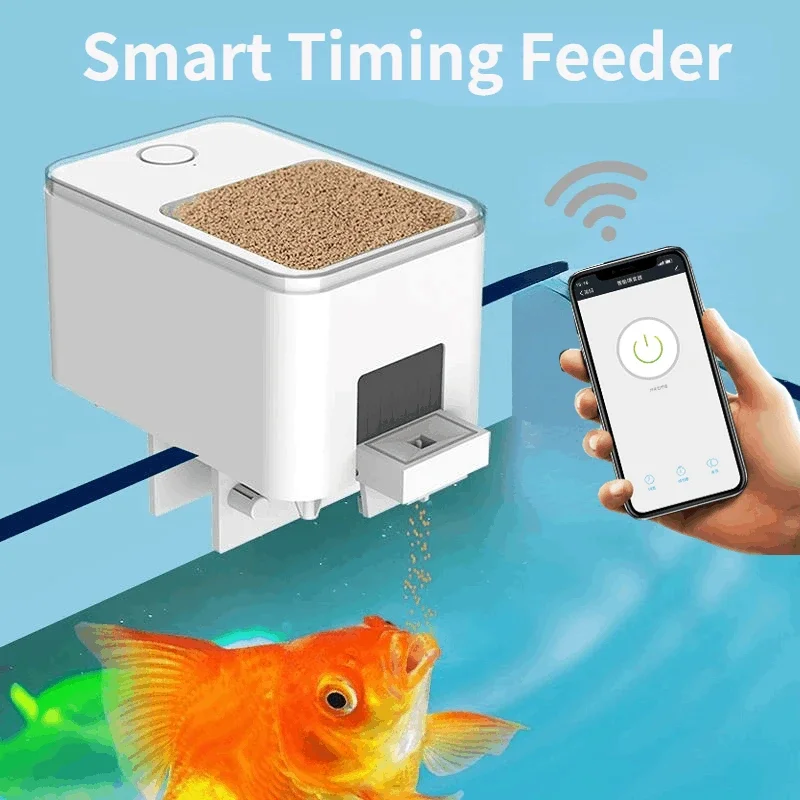 alimentador automático para aquário com wifi