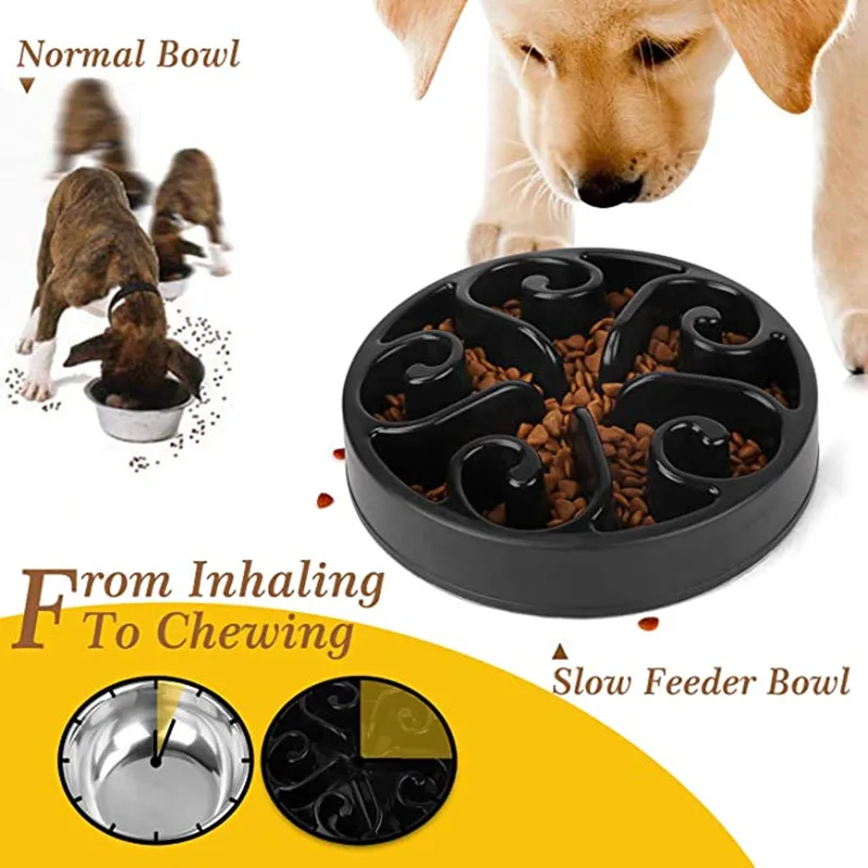 Tigela de Alimentação Lenta para Cães Antiderrapante e Lavável - Imagem 3