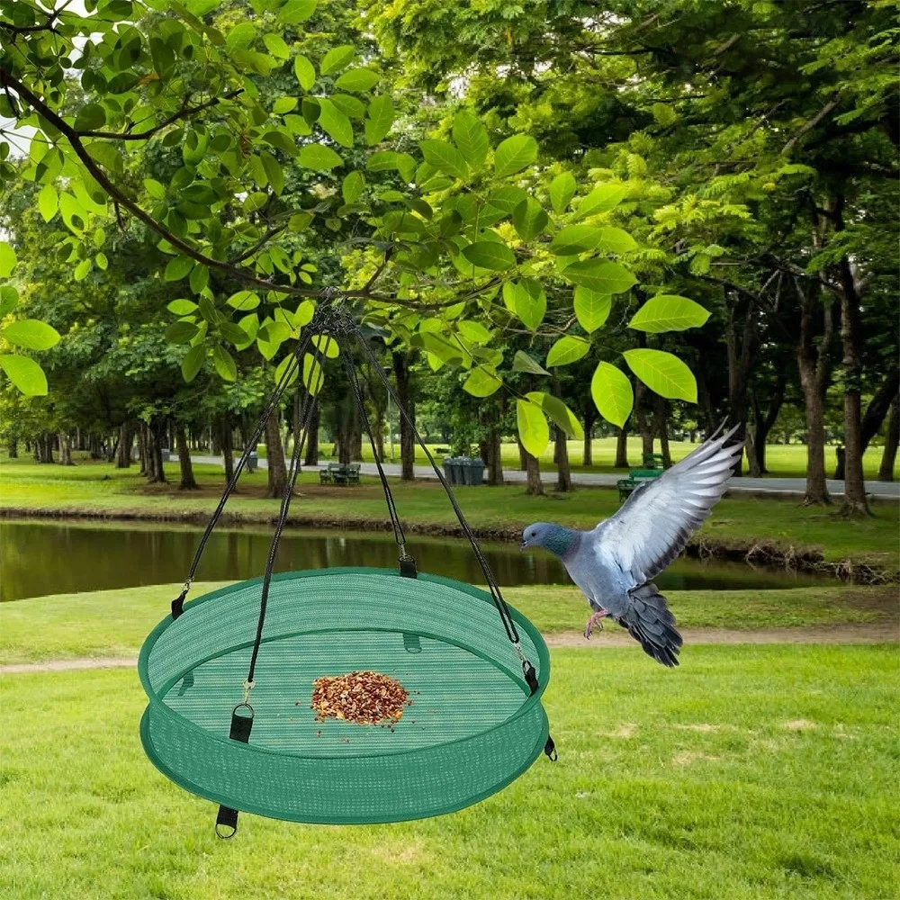 Bandeja Coletora de Sementes para Pássaros com Argola Suspensa - Imagem 3