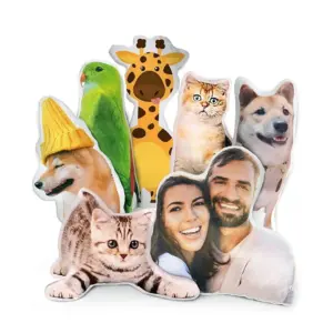 almofada de pelúcia personalizável para pets