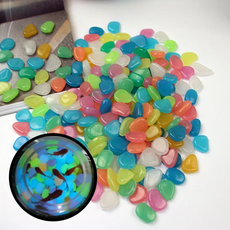 Pedras Luminosas para Aquário 1 cm com Pigmento Fotoluminescente - Imagem 6