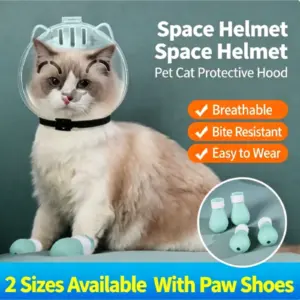 focinheira transparente para gatos
