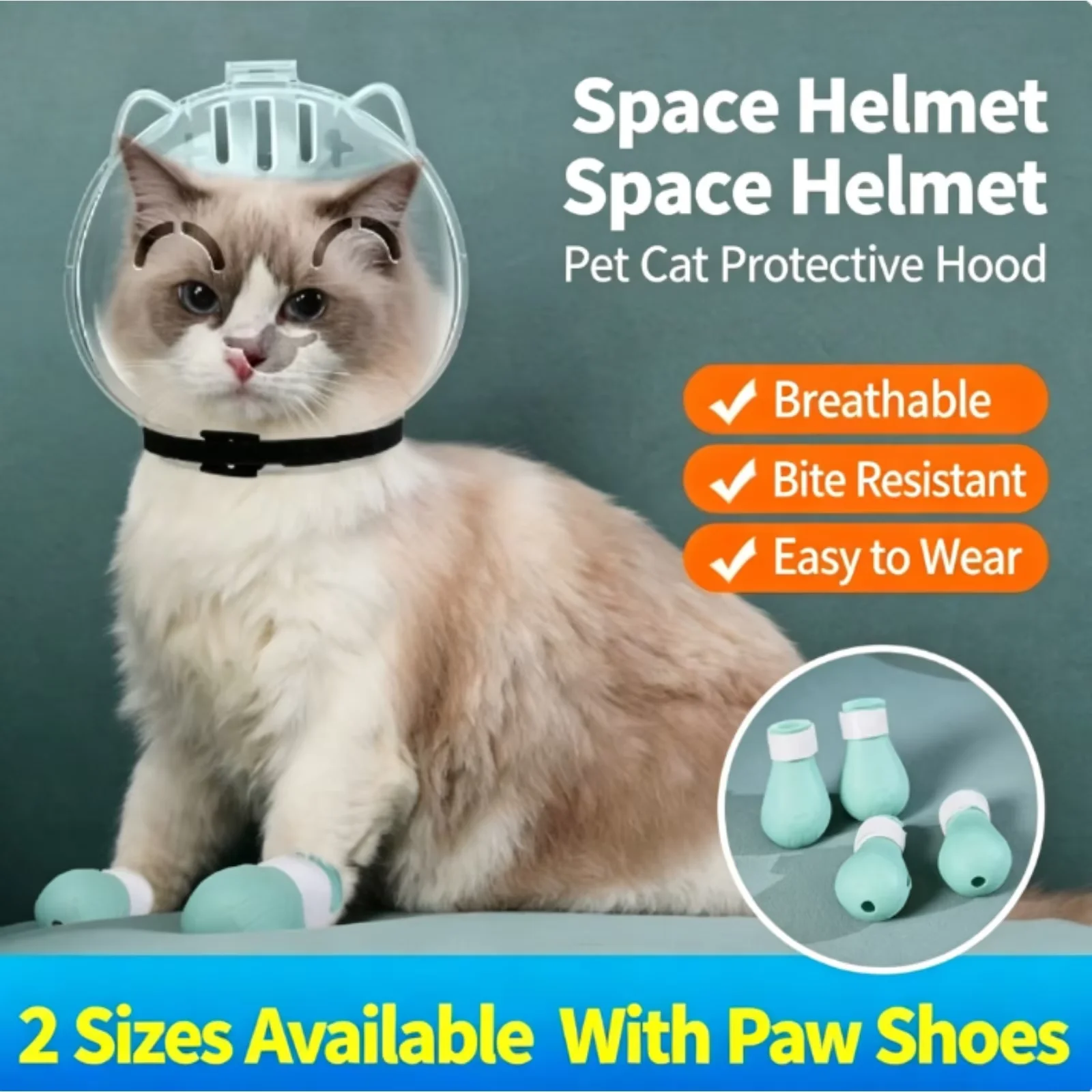 focinheira transparente para gatos