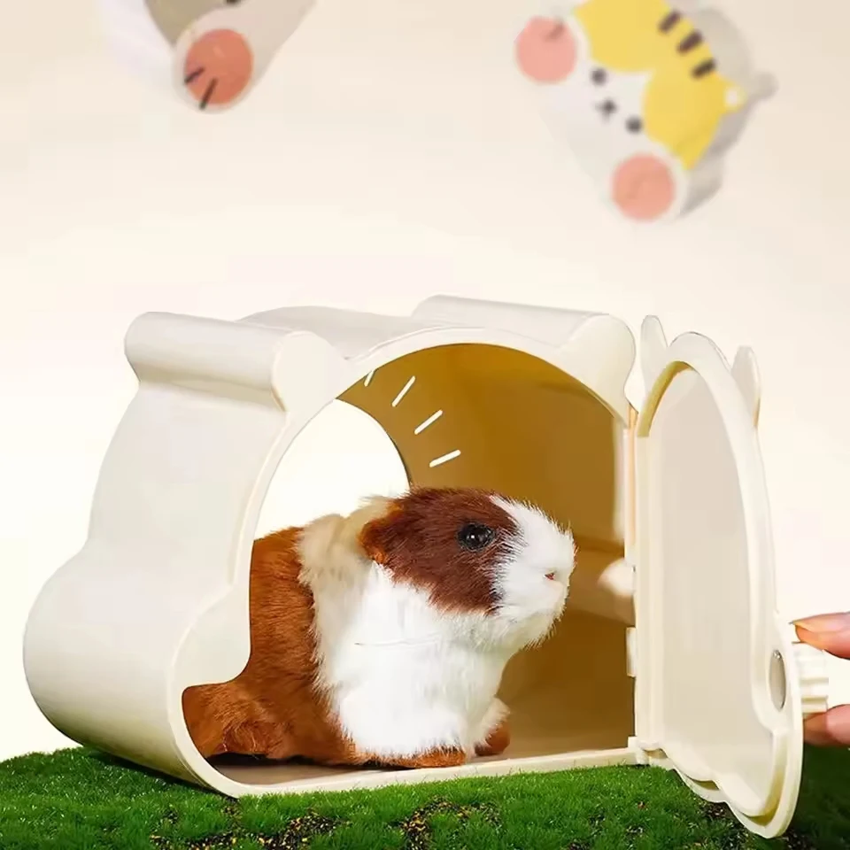 Ninho para Hamster de Plástico com Casa de Observação Magnética - Imagem 2