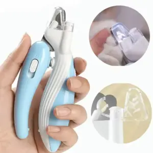 cortador de unhas para cães e gatos com led
