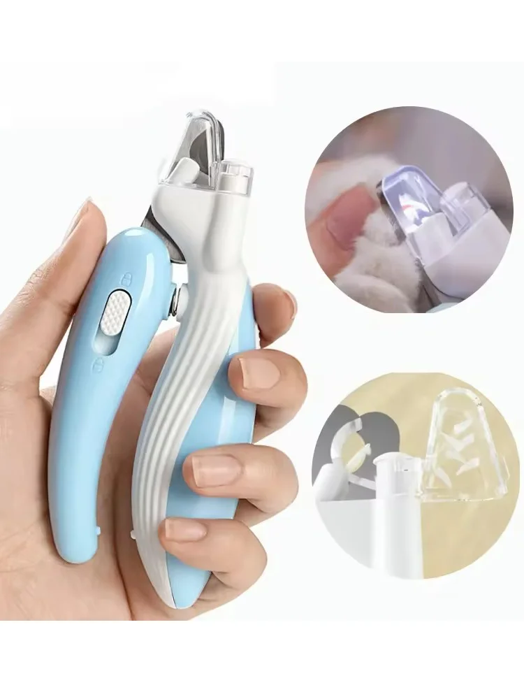 cortador de unhas para cães e gatos com led