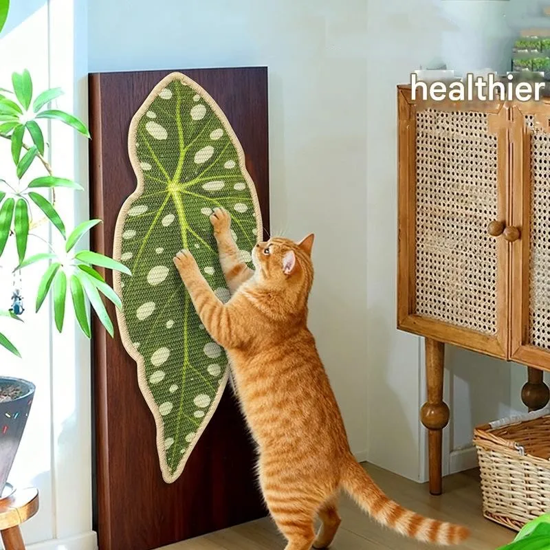Arranhador para Gatos de Sisal Verde Resistente e Fácil de Colar - Imagem 4