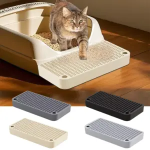 rampa para caixa de areia para gatos