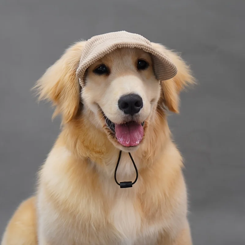 Boné de Beisebol Ajustável para Cães com Furos para Orelhas - Imagem 3