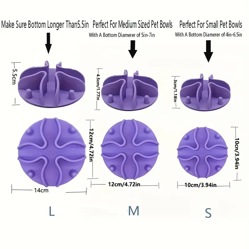 Tigela de Alimentação Lenta para Cães com Inserção de Silicone - Image 6