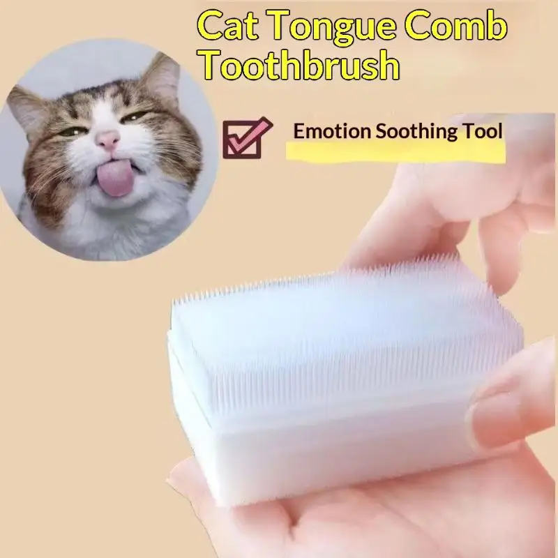 Escova de Massagem para Cães e Gatos com Esponja e Plástico - Imagem 3