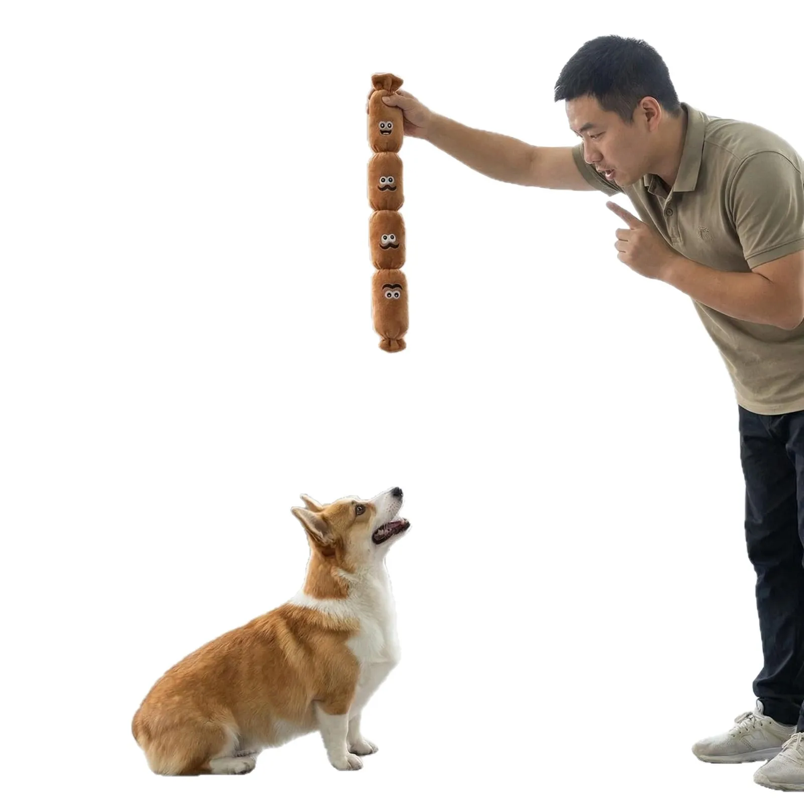 Brinquedo de Pelúcia para Cães com Apito Interno - Imagem 6