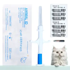 etiqueta eletrônica para gato e cachorro rfid