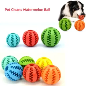 bola de silicone para cães pequenos
