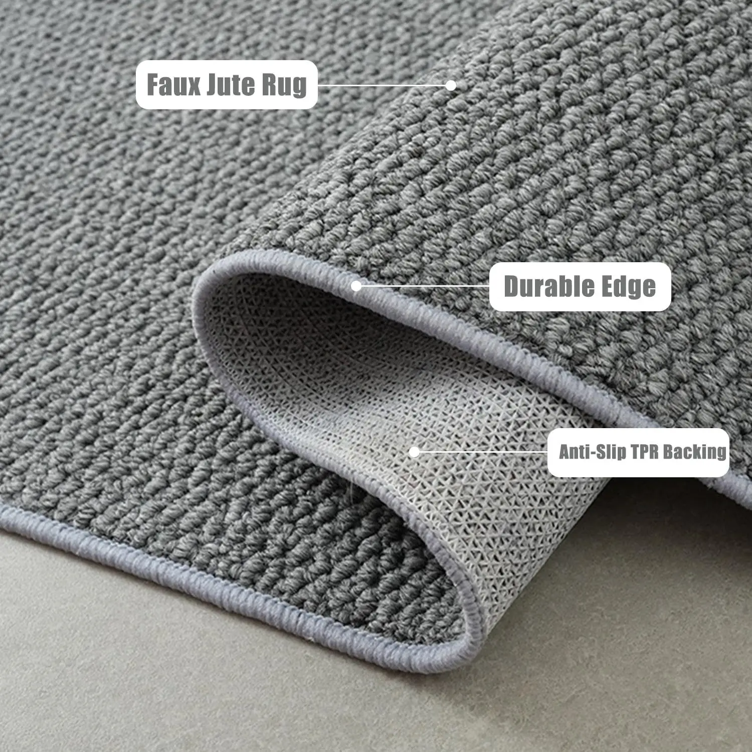 Tapete Arranhador para Gatos de Sisal com Base Antiderrapante - Image 4