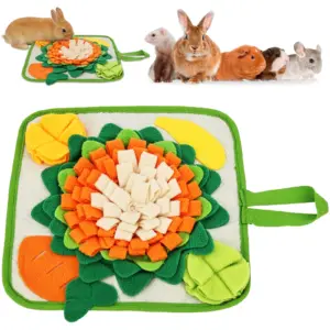 tapete de forrageamento para coelhos