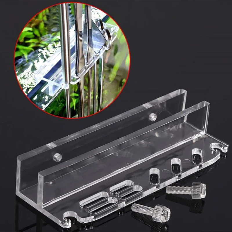 Rack Organizador Acrílico para Ferramentas de Aquário com Transparência - Imagem 2