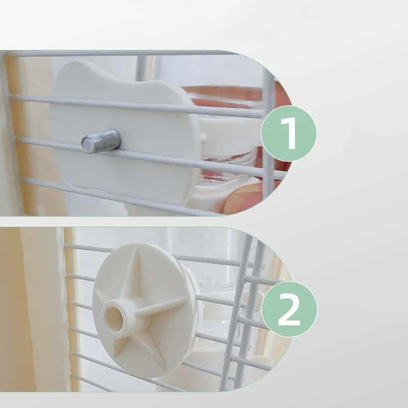 Bebedouro Automático para Pássaros de Gaiola com Fixação Suspensa - Imagem 4