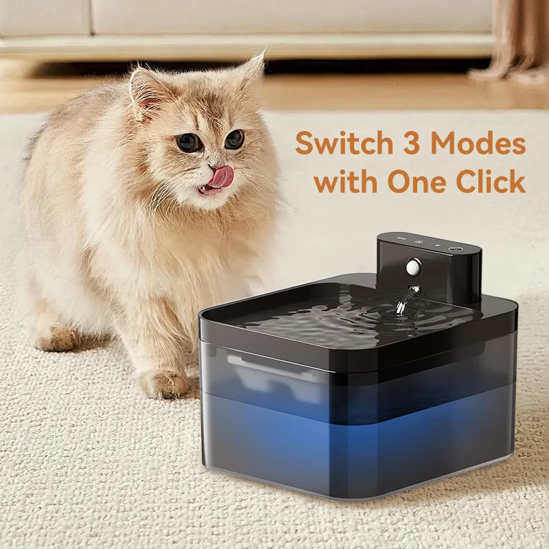 Fonte de Água Automática para Gatos Sem Fio com Sensor Infravermelho - Image 4