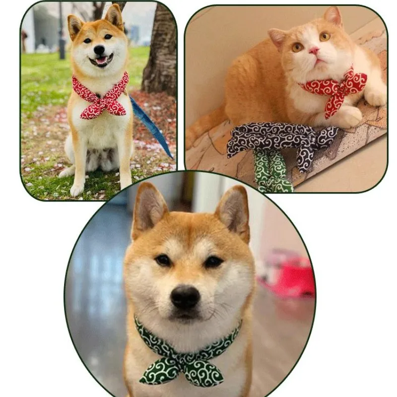 Bandana para Cães e Gatos de Algodão Ajustável para Pescoço - Image 6