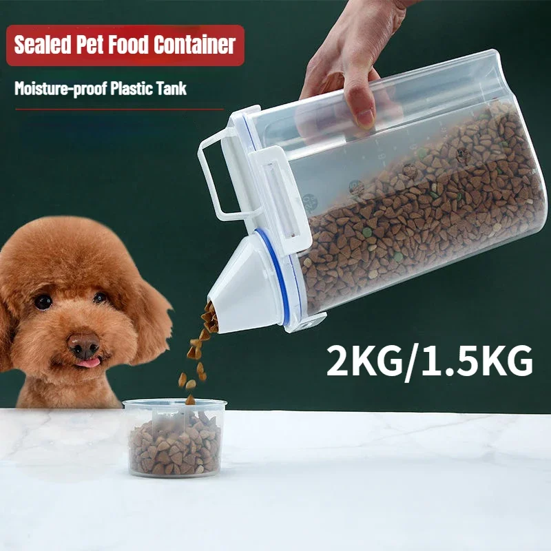 recipiente para ração de cães e gatos