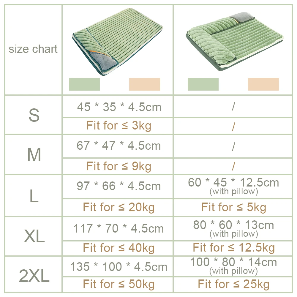 Cama Acolchoada para Cães e Gatos de Poliéster Removível - Image 6