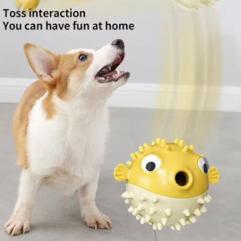 Brinquedo para Cães Peixe Saltitante com Som e Resistente a Mordidas - Imagem 5