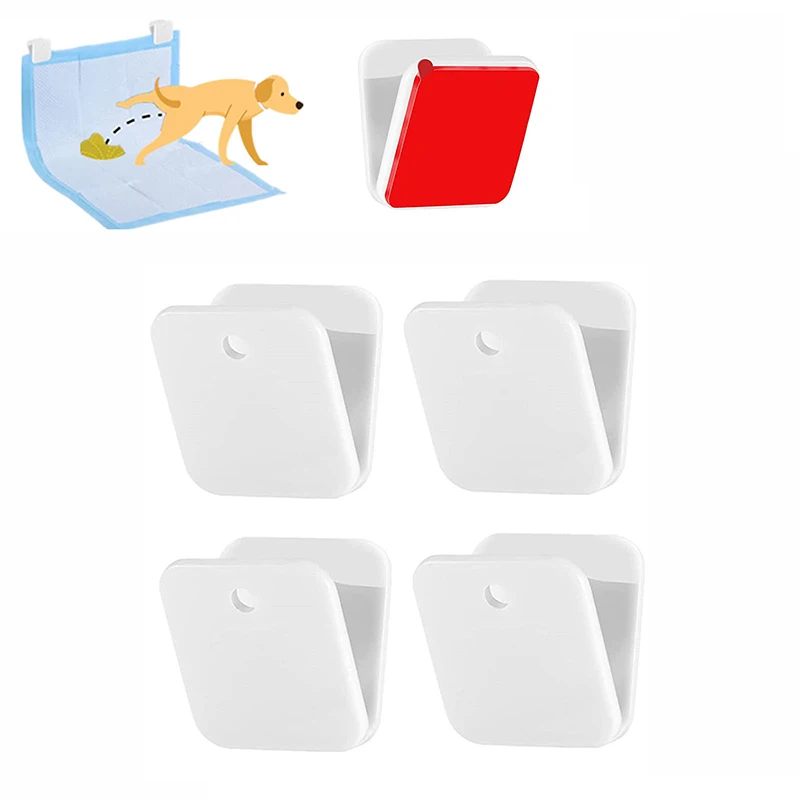 Suporte Adesivo para Tapete Higiênico de Cães 3x3 cm com 4 Peças - Imagem 3