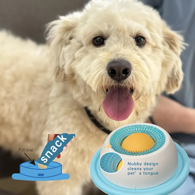 Brinquedo Alimentador Lento Laranja para Cães - Imagem 2