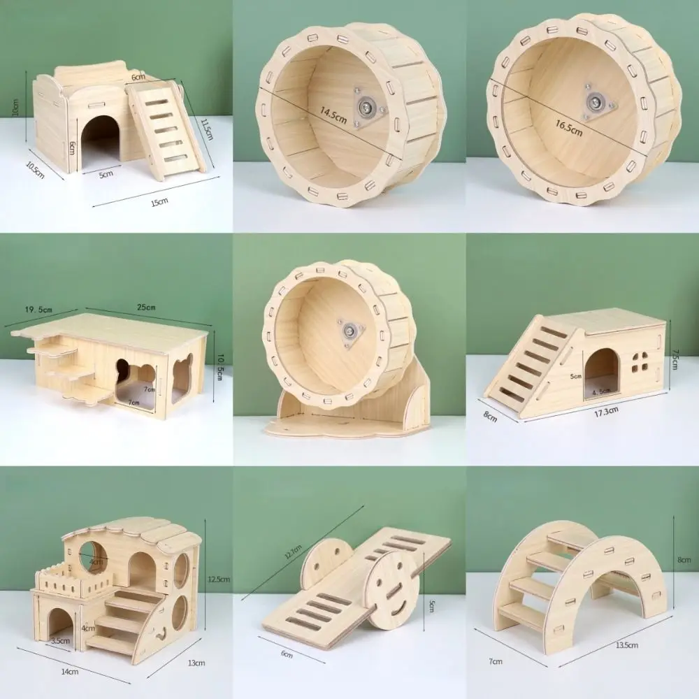 Vila de Madeira para Hamster Fácil de Instalar - Image 6