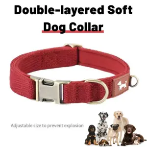 coleira para cães ajustável
