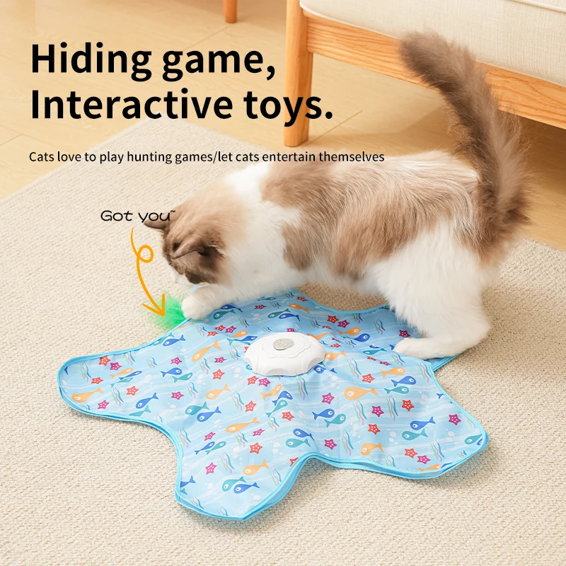 brinquedo elétrico giratório para gatos