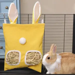 alimentador de feno para coelhos