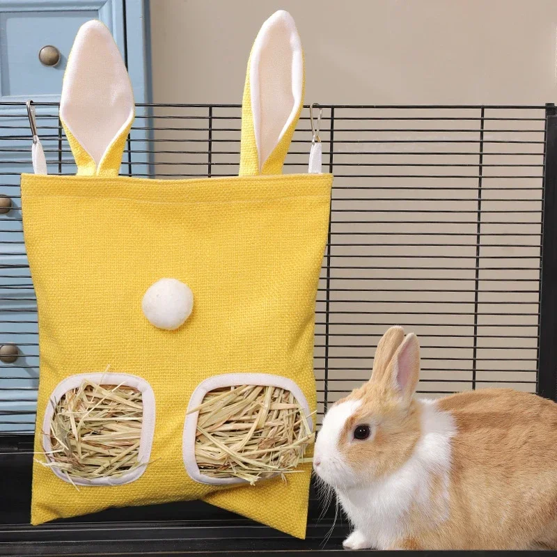 alimentador de feno para coelhos