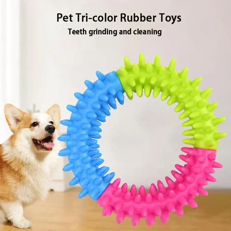 Anel de Espinhos TPR para Cães, 3 Tamanhos para Morder e Mastigar - Imagem 5