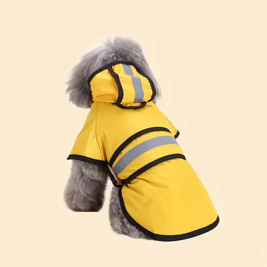 Capa de Chuva Ajustável para Cães à Prova D'água e Vento - Imagem 3