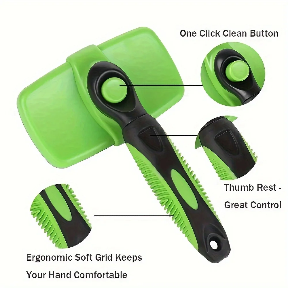 Escova Autolimpante para Remoção de Pelos de Pets - Imagem 6