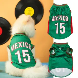 camisa esportiva para cães malha respirável