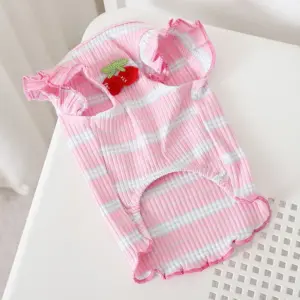 camisa listrada para cães
