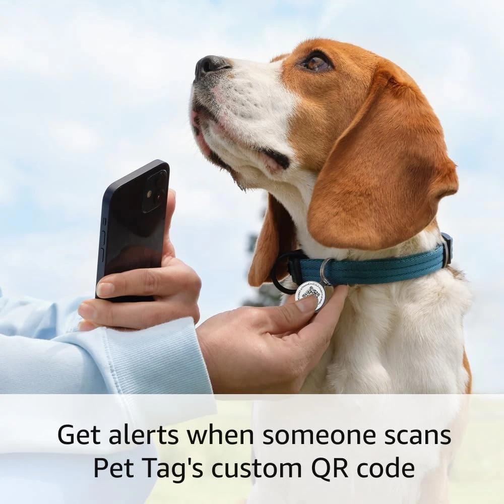 Etiqueta QR ID para Cães e Gatos de Metal com Alertas por E-mail - Imagem 3