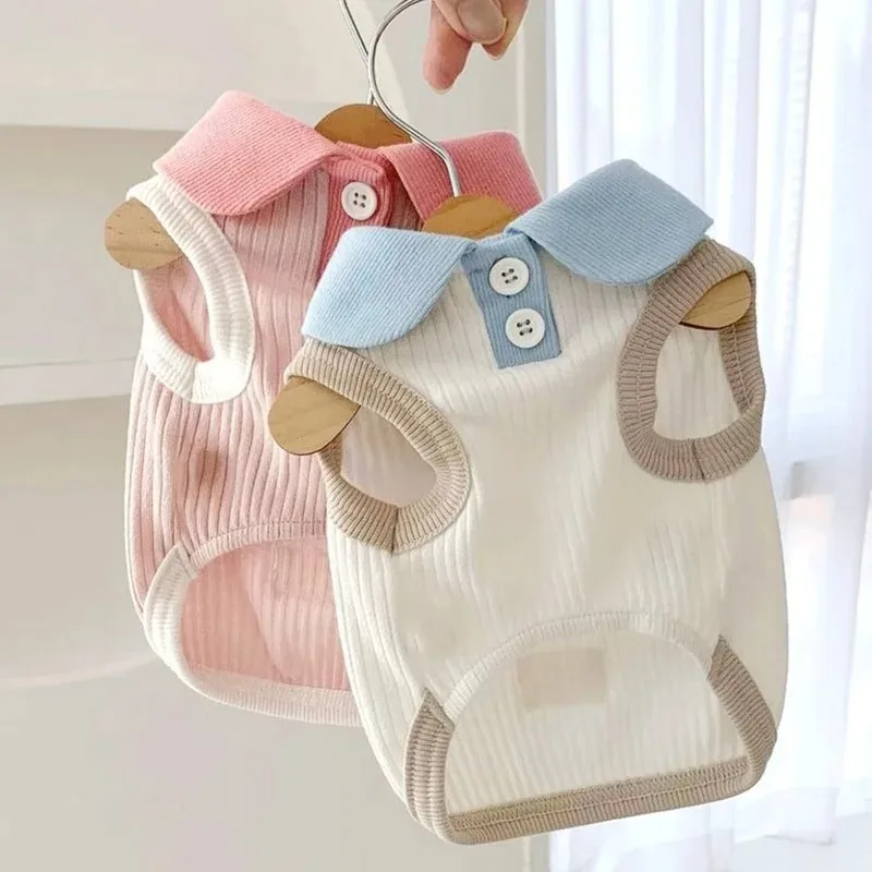 roupa de verão para cães filhotes