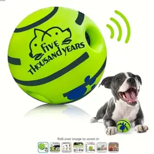 bola squeaky giggle para cães