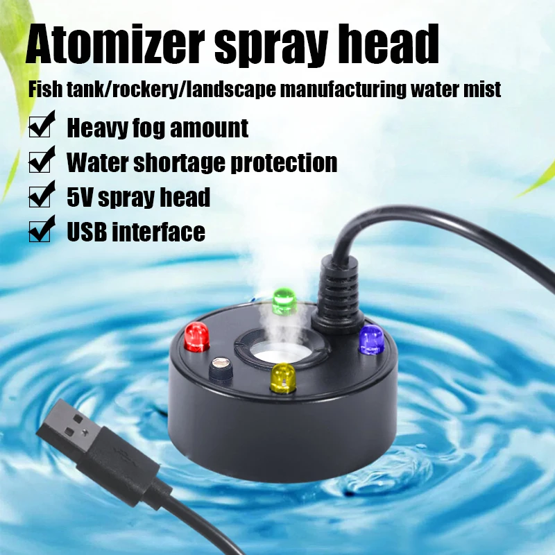 Nebulizador USB 5V para Aquário com Desligamento Automático - Imagem 3